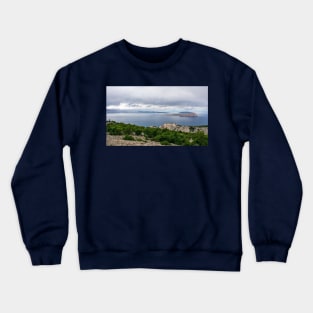 Croatian Coast at Klada Crewneck Sweatshirt